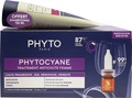 Набор Phyto Phytocyane Progressive For Women Set против выпадения волос у женщин (ампулы 12*5 мл + шампунь 100 мл)