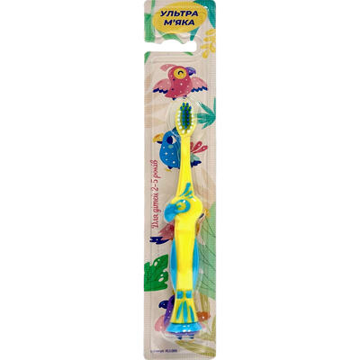 Зубная щетка Greenwich Kids toothbrush KLL005 детская 2-5 лет, ультрамягкая, 1 штука