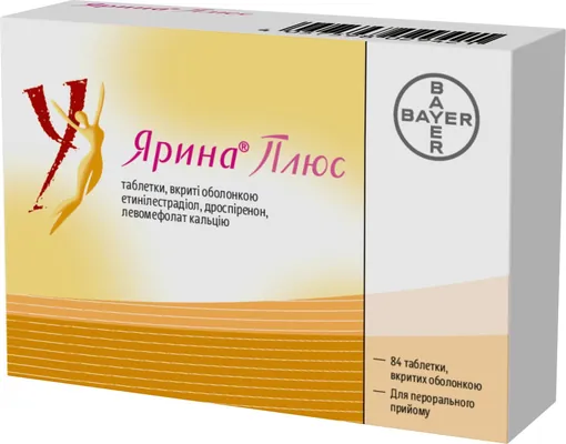 Ярина плюс таблетки, в/о №84 (28х3)