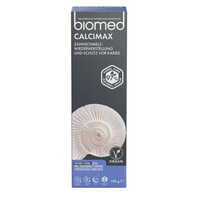 Зубна паста Biomed Calcimax відновлення емалі та захист від карієсу, 100 г