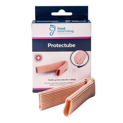 Трубка на палец Foot Morning Protectube защитная текстильно-гелевая, длина 15 см, размер S