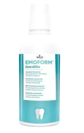 Ополіскувач для ротової порожнини Dr.Wild Emoform Sensitive Для чутливих зубів, 500 мл