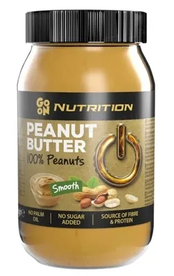 Арахісове масло Go On Nutrition Peanut Butter Smooth, скло 900 г