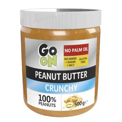 Арахісове масло Go On Nutrition Peanut Butter Crunchy, скло 500 г