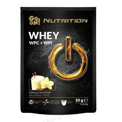 Протеїн сироватковий змішаний Go On Nutrition Whey ваніль, 30 г