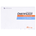 Омепразол капсулы по 20 мг №30 (10х3)