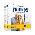 Підгузки для дорослих Friends PREMIUM денні, розмір XL, 10 штук
