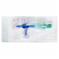 Кран 3-ходовой (регулятор потоков) B.Braun Discofix C-3 16494С синий, 1 штука