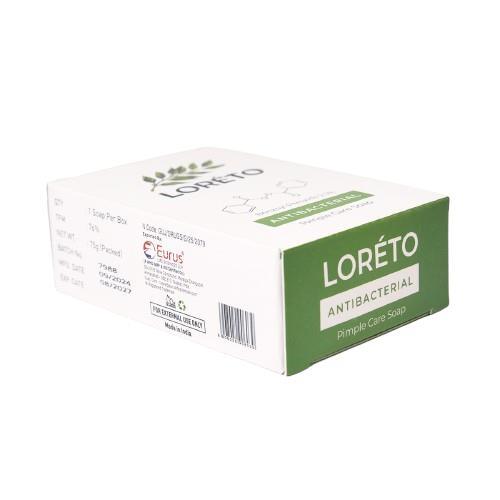 Мыло твердое Loreto против акне с бензоил пероксидом 2,5%, 75 г