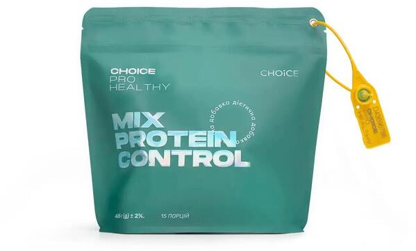 Протеїновый коктейль Choice Pro Healthy Mix Protein Control, 405 г