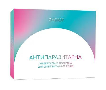 Набор Choice Phyto Антипаразитарная программа для детей 6–12 лет