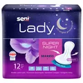 Прокладки урологічні Seni Lady super night, 12 штук