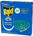 Спирали от комаров Raid, 10 штук