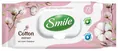 Серветки вологі Smile Cotton Extract з екстрактом бавовни, з клапаном, 72 шт