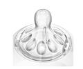 Соска силиконовая Philips Avent Natural SCF655/27, переменный поток, от 3 месяцев, 2 шт