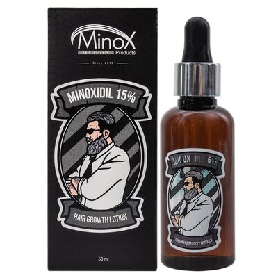 Лосьон для роста волос Minox 15 мужской, флакон 50 мл №1