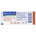 Пластир медичний Ecoplast бактерицидний на нетканій основі, 72 мм x 25 мм, 1 штука