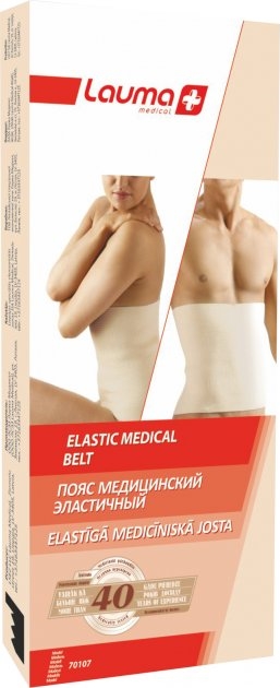 Пояс Lauma 70107 эластичный, с одним швом, размер 6 (XXL)
