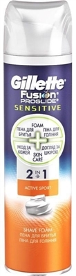 Піна для гоління Gillette Fusion ProGlide Sensitive Active Sport, 250 мл