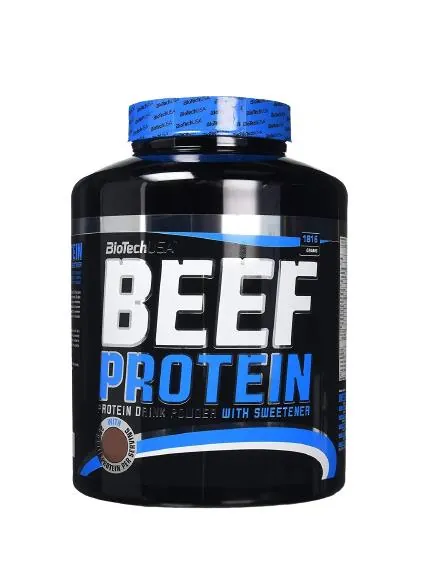 Протеїн яловичий гідролізат Biotech BEEF Protein полуниця, 1,816 кг
