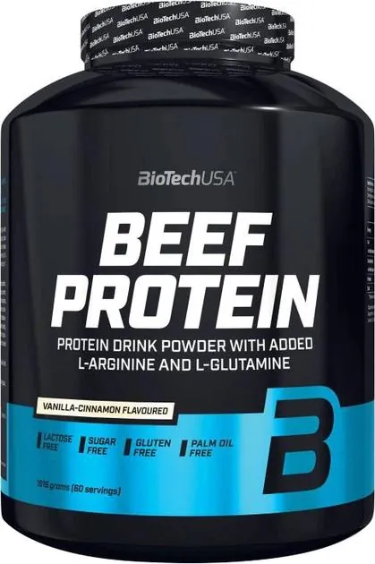 Протеїн яловичий гідролізат Biotech BEEF Protein ваніль-кориця, 1,816 кг