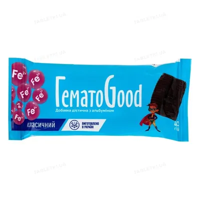 Баточник ГематоGood класичний з альбуміном, 40 г