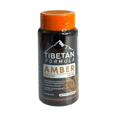 Бурштин Tibetan formula, 60 капсул