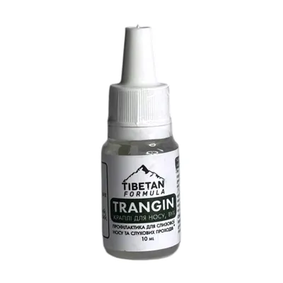 Трангін Tibetan formula краплі в ніс і вуха, 10 мл