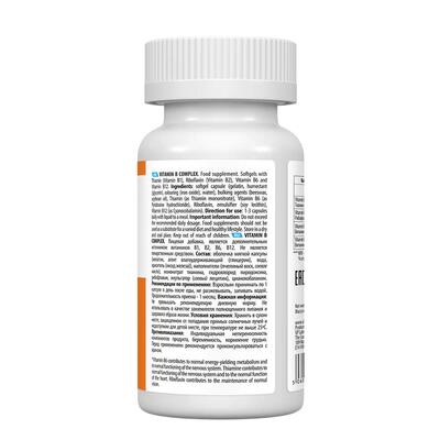 Витамин В комплекс VPLab UltraVit Vitamin B Complex, 90 капсул