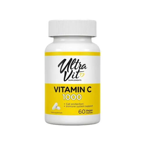 Вітамін C VPLab UltraVit Vitamin C 1000 мг, 60 капсул