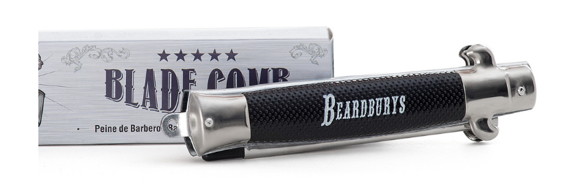 Расческа-нож Beardburys Blade Comb складная