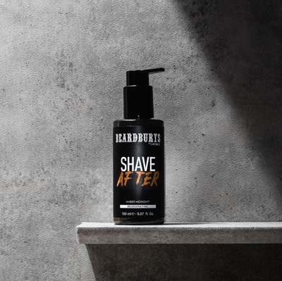 Крем после бритья Beardburys Amber Midnight восстановительный, 150 мл