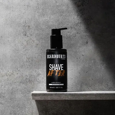 Крем після гоління Beardburys Amber Midnight відновлювальний, 150 мл