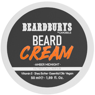 Крем для бороды Beardburys Amber Midnight питательный и восстанавливающий, 50 мл