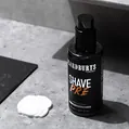 Крем перед голінням Beardburys Amber Midnight проти подразнень, 150 мл