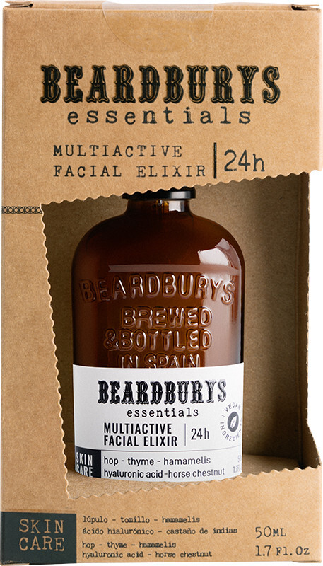 Крем-эликсир для лица Beardburys Essentials Multiactive 24H увлажняющий, 50 мл