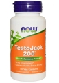 Тестостероновий бустер NOW TestoJack 200 капсули №60