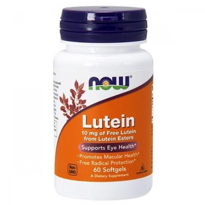 Лютеин NOW Lutein (Esters) капсулы мягкие №60