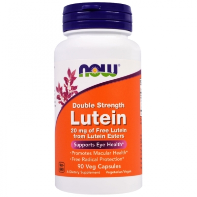 Лютеин NOW Lutein (Esters) 20 мг веганские капсулы №90