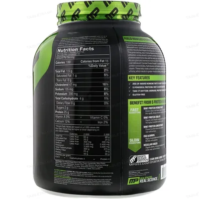 Протеїн комплексний MusclePharm Combat Protein Powder банан, 0,907 кг