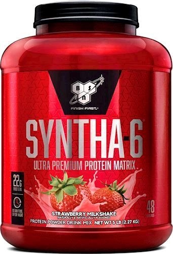 Протеин BSN Syntha-6 Клубника, 2,27 кг