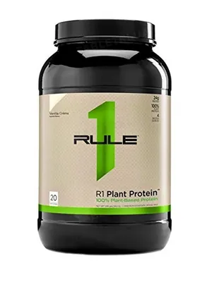 Протеїн рослинний змішаний Rule One R1 Plant Protein, ванільний крем, 580 г