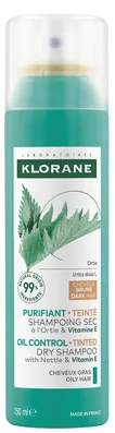 Шампунь сухий Klorane Nettle Кропива себорегулюючий тонуючий, 150 мл
