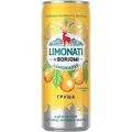 Лимонад Borjomi Limonati газований груша, банка, 0,33 л
