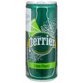 Вода минеральная Perrier Лайм газированная, банка, 0,33 л