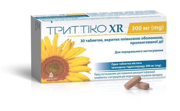 Триттіко XR таблетки, в/плів. обол., прол./д. по 300 мг №30 (10х3)