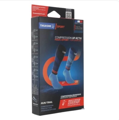 Гетры компрессионные Thuasne UP ACTIV 0343 для спорта длинные, размер M