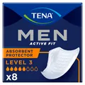 Прокладки урологічні для чоловіків Tena Men Active Fit Level 3, 8 штук
