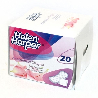 Прокладки ежедневные Helen Harper Anatomical Single, 20 штук