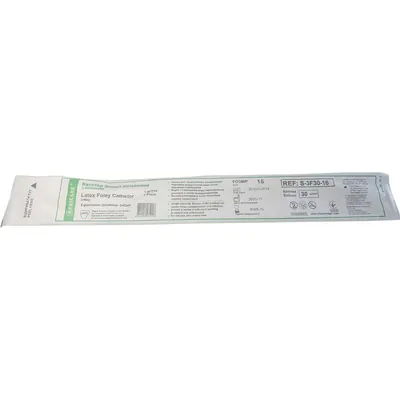 Катетер урологічний Medicare Latex Foley Catheter 3-Way тип Фолея латексний 16 Fr, 3-ходовий, 1 штука